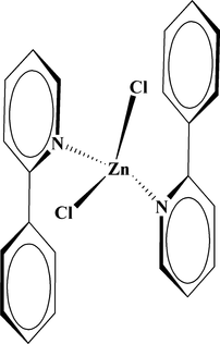 Dichloridobis(2-phenyl-pyridine-κN)zinc(II), Acta Crystallographica Section E: Structure Reports Online, 2012, 68, 4, m431–m432