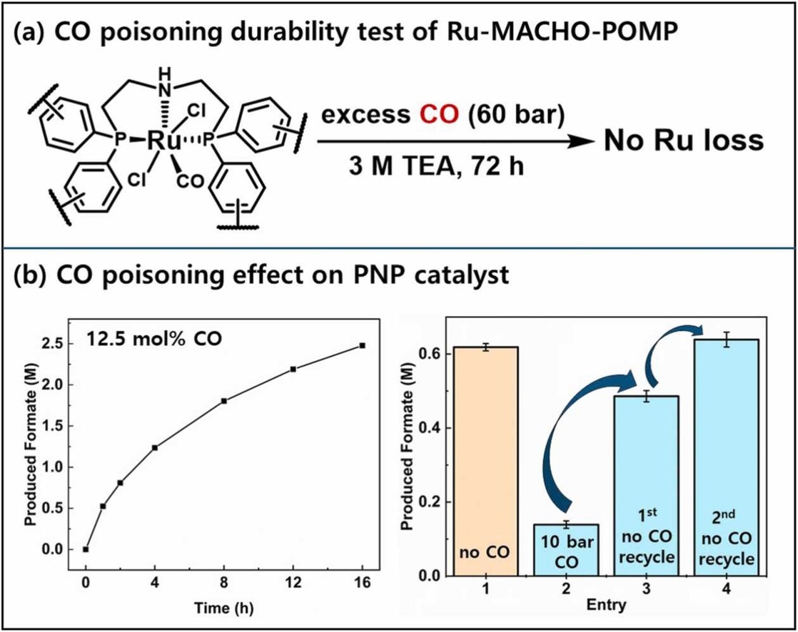 CO2 conversion into formic acid with CO-containing hydrogen gas over a heterogenized Ru catalyst, Journal of CO2 Utilization, 2025, 98, 103154